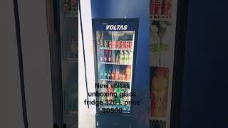 Trending viral shorts Voltas glass fridge A Tata products.