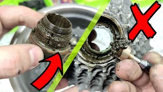 How to fix bike freewheel. Pedals turn, but bike doesn't move.