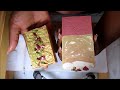 cutting cranberry salsa handmade soap