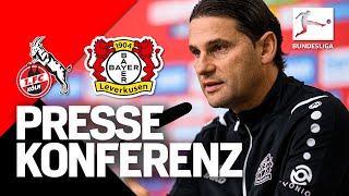 "Wollen unseren Mann stehen" | PK vor 1. FC Köln  🆚 Bayer 04 Leverkusen | Bundesliga, 9. Spieltag