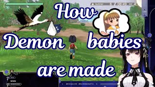 Nerissa explains how demon babies are made [Hololive]