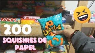 muestro toda mi colección de SQUISHIES de PAPEL 🫢#viralvideo #viralshort #squishy #fpyシ #funnyvideo