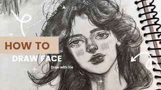 This is how I Draw faces easily ✨ you can do it too with me🐣