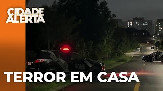 Homem invade casa de PM, tenta abusar menina de 13 anos e acaba morto durante a fuga em Curitiba