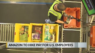 Amazon to raise pay for workers