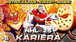 Retro Zápas, Bobr Není Člověk a Krize? #6| NHL 25 CZ Let's Play (Kariéra / Franchise)