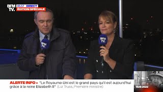 BFMTV | Début (6h) • spéciale Elizabeth II - Christophe Delay et Adeline François — 9 septembre 2022