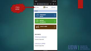 video by Luis: How to claim Sick time for IHSS portal using cellphone