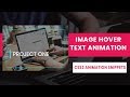 CSS3 Image hover with text Animation | CSS3 Animation Snippets | Beginners Tutorial
