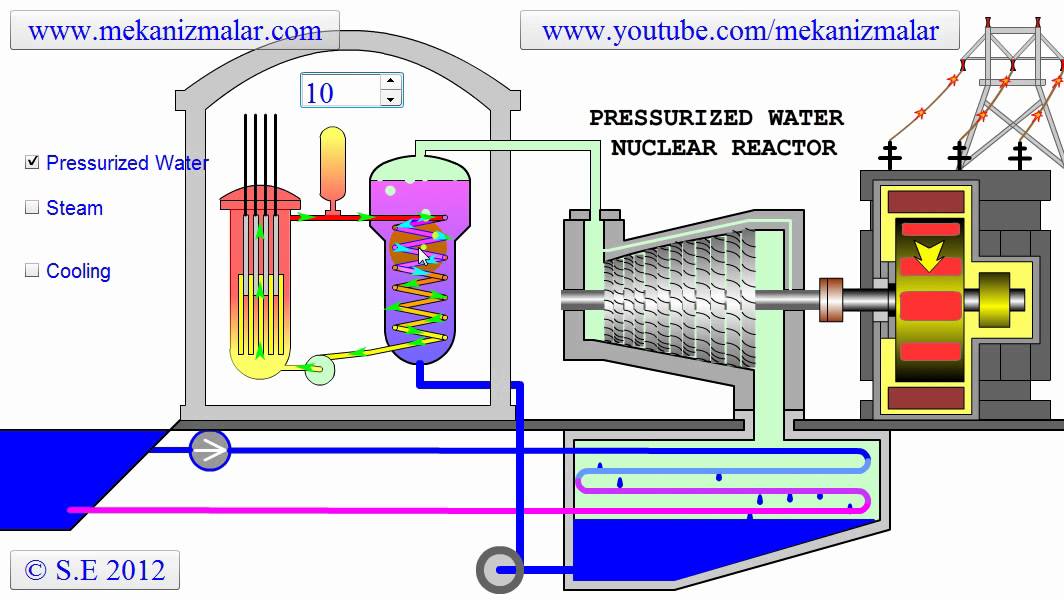 Nuclear Power Plant Diagram