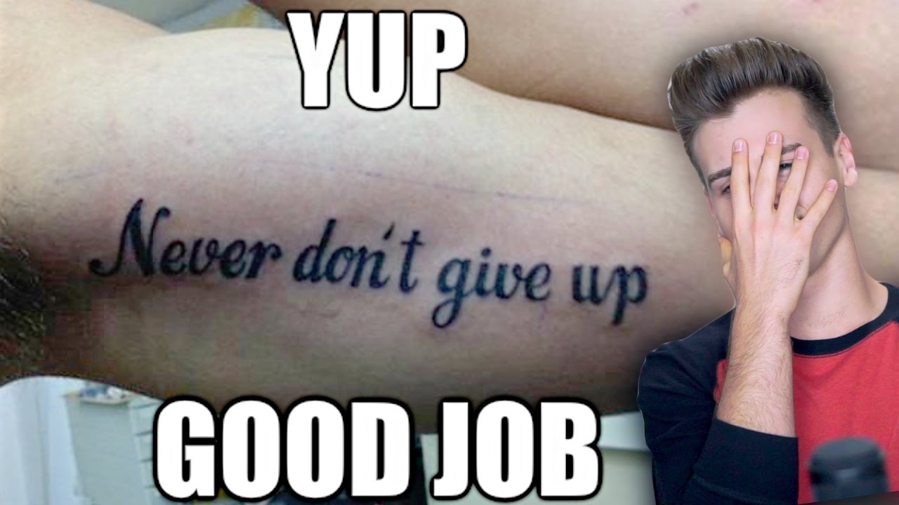 Worst Tattoo Mistakes The World S Worst Tattoo Spelling Fails Revealed