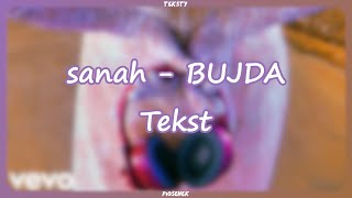 sanah - BUJDA (Tekst)