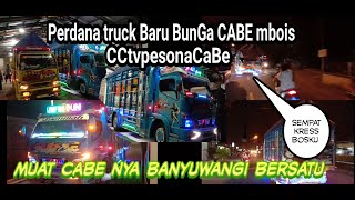 #TruckcABE #truckindonesia Perdana Bunga CaBE truck mbois nya banyuwangi BerSaTu