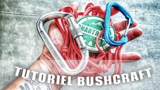 ASTUCE : La corde a nœuds, bidouille bushcraft simple à réaliser