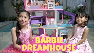 BARBIE DREAMHOUSE with Kaycee and Rachel