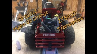 Hydro Oil Change on IS-3200Z with ZT5400 Transaxles 2019 Season