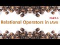 Relational Operators in JAVA,#16