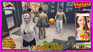 Highlight : GTA Holiday ฉลามมันชอบงับคุน - EP 703 l GTAV PC Real Life Mods NeNe ►ChiChi Channel Fan