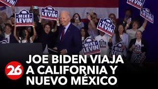 ESTADOS UNIDOS | Joe Biden viaja a California y Nuevo México para apoyar candidatos demócratas