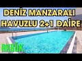 AKBÜK SATILIK DENİZ MANZARALI DAİRE | #satılık #yazlık #daire #deniz #havuz