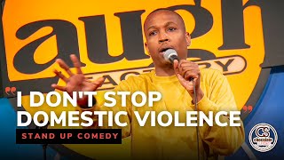 I Don't Stop Domestic Violence - Comedian Justin Elliott - Chocolate Sundaes Standup Comedy
