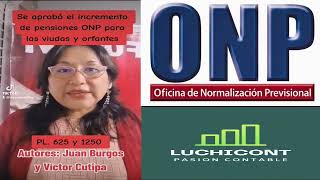 *NOTICIA AUMENTO DE PENSIONES ONP* ABOGADA DEYSI CASTILLO CONFIRMA AUMENTO 100% PARA ESTAS PERSONAS