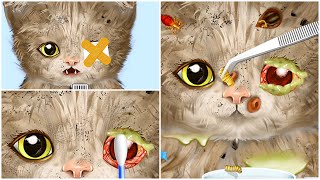 Asmr simulator | asmr sleep  wounded cat