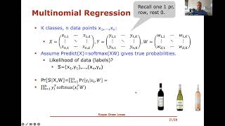 Machine Learning 12: Multinomial Logistic Regression and Softmax