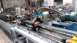 continuous punch and cut c purline stud machine