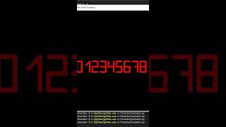 Drawing numbers by turtle python