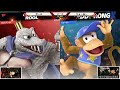 bobc頑張れ！ ボール キングクルール vs りゅーおー ディディーコング スマブラsp マエスマ