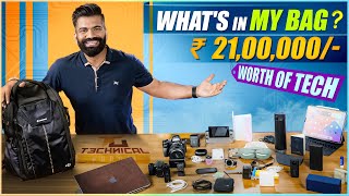 Unboxing My ₹21,00,000 Tech Bag - Tech Bag 2022🔥🔥🔥