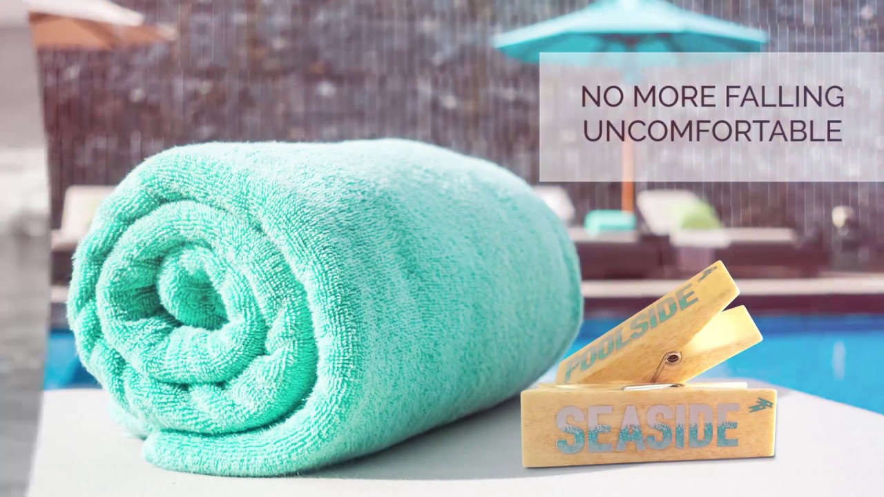 Logo Pegs Towel Clips Reinvented The Must Have Holiday Essential