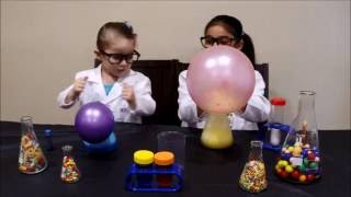 Easy Science Experiments for kids Baking Soda and Vinegar BALLOON BLOW UP Toys