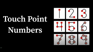 Touch Point Numbers 1-9