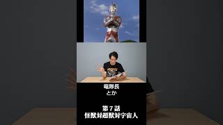 ウルトラマンＡ第７話のお気に入り　#shorts  #ウルトラマンエース #ドラゴリー #メトロン星人jr. #ムルチ(二代目) #ヤプール