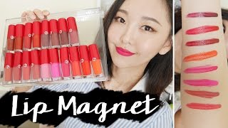 [AD] 胖丁來了!! Giorgio Armani奢華訂製柔霧唇露18色全試色 Lip Magnet Full Swatches