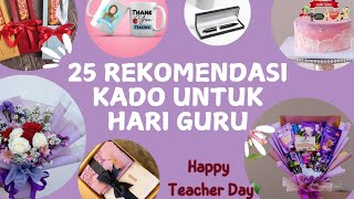 25 REKOMENDASI IDE KADO HARI GURU | GIFT IDEAS FOR TEACHER | HAPPY TEACHER DAY