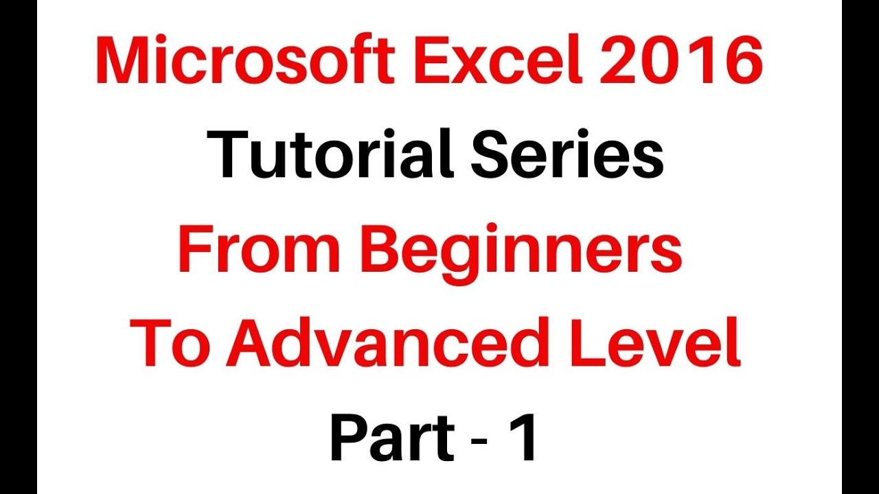 Excel Basic To Advanced Course With Macros VBA Power Query - YouTube