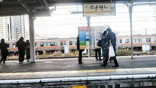 【JR飯田線】豊橋〜豊川間、左側車窓  Toyohashi  Toyokawa