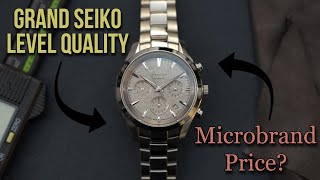 Knot Timepieces Platinum Leaf Limited Edition ATC 40SVPT Grand Seiko Level Finishing Seiko Automatic