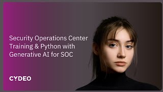 Security Operations Center Training and Python