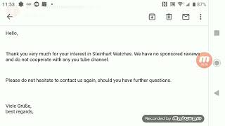 Steinhart replied.. In addition a discussion on censorship and exaggeration watch channels.