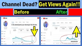 How to grow YouTube DEAD Channel - 2 Strategies 100% Working (2022)