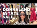 SHOP DONNALAND ESTATE SALE WITH ME!