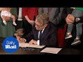 Ohio Governor Mike DeWine signs first heartbeat abortion bill