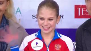 アレクサンドラ・トルソワ(Alexandra TRUSOVA)　ロシア選手権2018