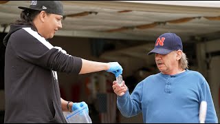 Lakota Man Distributes Free Hand Sanitizer Amid Crisis