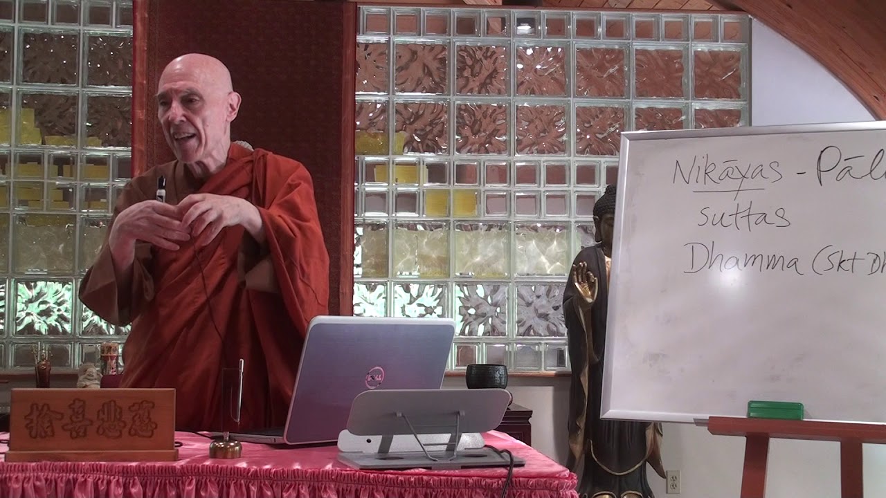 A Short Introduction To Buddhism Course By Ven. Bhikkhu Bodhi - 1 (July ...