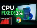 How to fix Chrome High CPU Wsage on Windows 11 (Quick Guide)